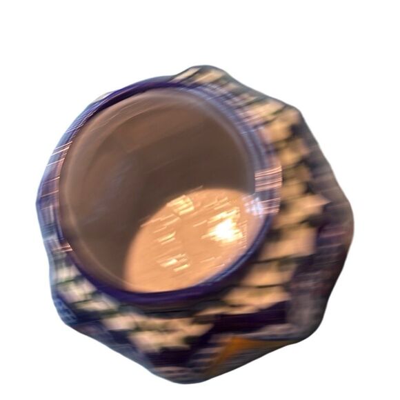 Talavera La Corona Hand Painted Brilliant Colors Planter Mexico Pottery Pot - Picture 5 of 8